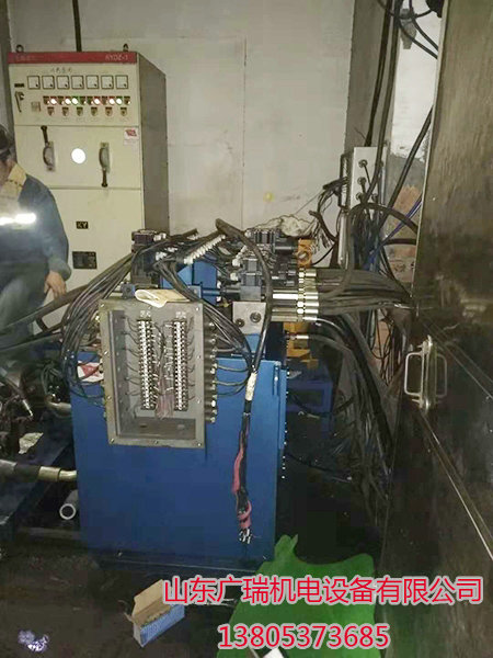 棗礦集團付村煤礦的高位翻車機使用現場